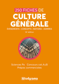 250 FICHES DE CULTURE GENERALE