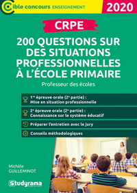 CRPE 200 questions sur des situations professionnelles à l'école primaire