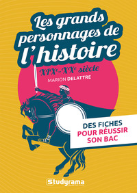 HORS COLLECTION STUDYRAMA - LES GRANDS PERSONNAGES DE L'HISTOIRE (XIXE - XXE SIECLE) - DES FICHES PO
