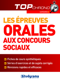 Les épreuves orales concours sociaux catégorie B