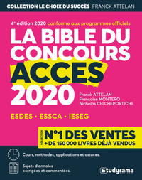 La bible du concours accès 2020