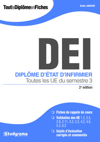 DEI Diplôme d'état d'infirmier (semestre 3)