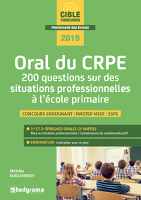 Oral crpe 200 questions sur situations professionnelles - Ecole primaire 2019