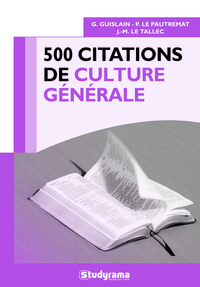 500 CITATIONS DE CULTURE GENERALE