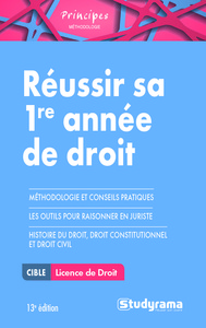 Réussir sa première année de droit