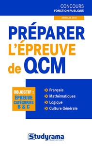 Préparer l'épreuve de QCM
