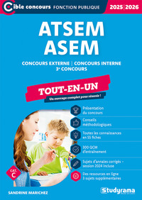 ATSEM/ASEM – Tout-en-un (Catégorie C – Concours 2025-2026)