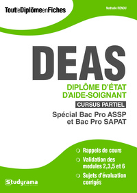 DEAS Diplôme d'état d'aide-soignant