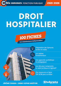 Droit hospitalier – 100 fiches (Catégories A et B – Édition 2025-2026)