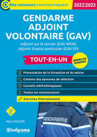 GENDARME ADJOINT VOLONTAIRE (GAV)  TOUT-EN-UN - 2022/2023