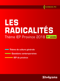 Les radicalites : Thème iep province 2018 1ere année