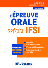 L'épreuve orale spécial IFSI