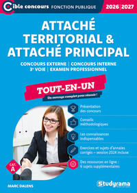 Attaché territorial – Attaché principal (Catégorie A –?Concours 2026-2027)