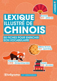 LANGUES+ - LEXIQUE ILLUSTRE DE CHINOIS - 50 FICHES POUR ENRICHIR SON VOCABULAIRE