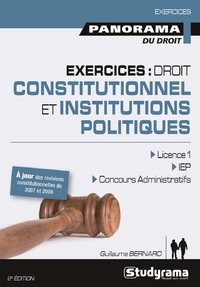 Exercices : droit constitutionnel et institutions politiques