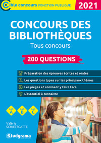CONCOURS DES BIBLIOTHEQUES.TOUS CONCOURS 2020/2021 - 200 QUESTIONS