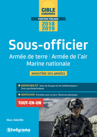 Sous-officier de l'armée de terre, de l'air et de la marine nationale