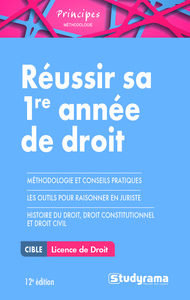 Réussir sa première année de droit