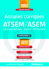 Annales corrigées atsem / asem