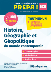 Histoire, géographie et géopolitique du monde contemporain, 2e année