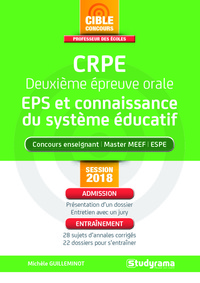 Crpe deuxieme épreuve orale eps et connaissance du système éducatif