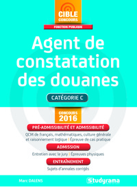 Agent de constatation des douanes 2016