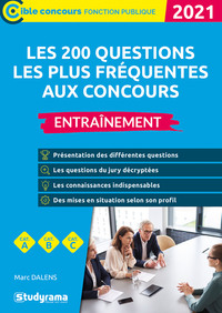 LES 200 QUESTIONS LES PLUS FREQUENTES AUX CONCOURS - ENTRAINEMENT