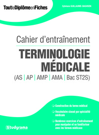 Cahier d'entraînement terminologie médicale