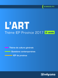 L'art : Thème iep province 2017 2e année