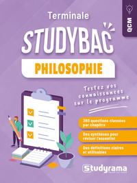 Philosophie Terminale- Studybac