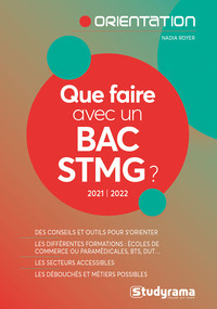 QUE FAIRE AVEC UN BAC STMG ? - 2021/2022