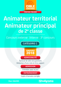 Animateur territorial animateur principal de 2e classe