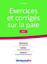 Exercices et corrigés sur la paie