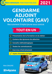 GENDARME ADJOINT VOLONTAIRE (GAV) - TOUT-EN-UN 2021