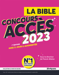 La bible : Concours Accès 2023