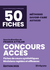 Concours ACCES en 50 fiches