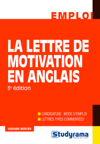 La lettre de motivation en anglais