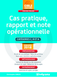 Cas pratique note de synthèse et note avec solutions opérationnelles