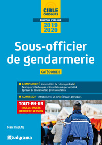 SOUS-OFFICIER DE GENDARMERIE - 2019-2020