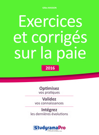 Exercices et corrigés sur la paie