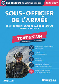 Sous-officier de l’armée –?Tout-en-un (Édition 2026-2027)