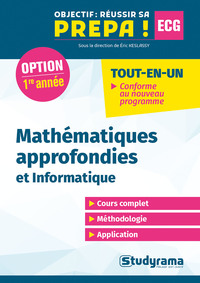 Mathémathiques approfondies et Informatique, 1re année 