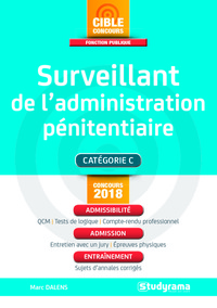 Surveillant de l'administration pénitentiaire 2018