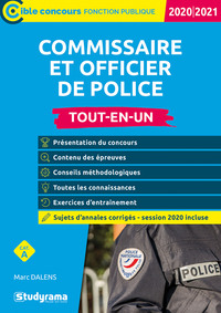 COMMISSAIRE DE POLICE ET OFFICIER DE POLICE 2020/2021 - TOUT-EN-UN