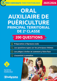 CIBLE CONCOURS FONCTION PUBLIQUE - ORAL AUXILIAIRE DE PUERICULTURE PRINCIPAL TERRITORIAL DE 2E CLASS