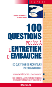 100 questions posées à l'entretien d'embauche