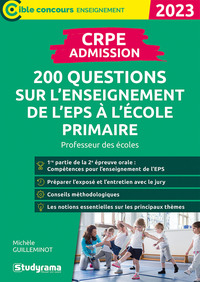 CRPE – Admission – 200 questions sur l'enseignement de l'EPS à l'école primaire