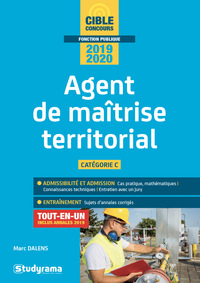 AGENT DE MAITRISE TERRITORIAL 2019-2020 - CATEGORIE C