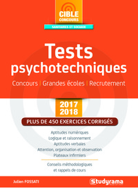 Tests psychotechniques 2017 concours