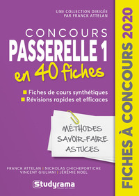 Concours passerelle 1 en 40 fiches